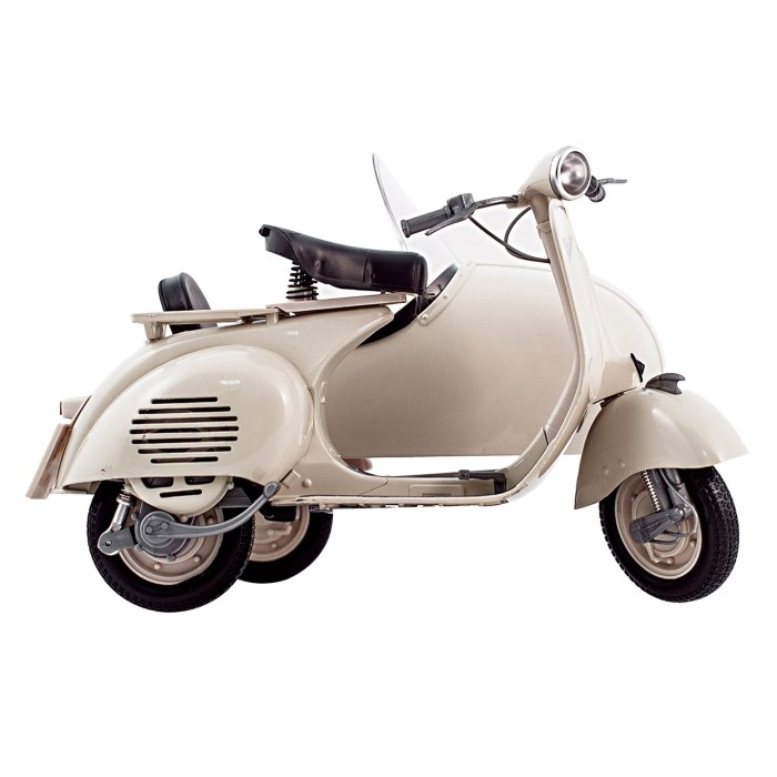 ΜΟΝΤΕΛΟ VESPA 1956 SIDE CAR ΚΛΙΜΑΚΑ 1:6