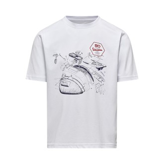ΜΠΛΟΥΖΑ T-SHIRT VESPA 80TH - ΣΧΕΔΙΟ